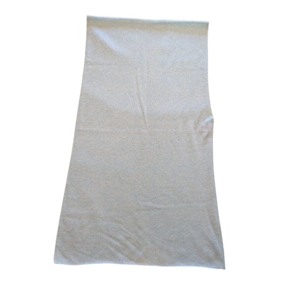 100% Cashmere Claudia Nichole Poncho Quiet Luxury Tiffany Blue Coastal Chic Wrap - Picture 7 of 13